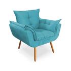 Kit 02 Poltronas Opala Azul Turquesa