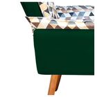 Kit 02 Poltronas Opala Composê D87 Com Suede Pés Palito Pés P