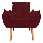 Kit 02 Poltronas Opala Decorativas Para Sala E Quarto Pés Pal