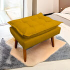 Kit 02 Poltronas Opala E 02 Puff Retangular Decorativos - W D