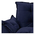 Kit 02 Poltronas Opala Palito Corano - Doce Sonho Móveis - Az