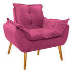 Kit 02 Poltronas Opala Palito Corano Pink - Amarena Móveis