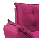 Kit 02 Poltronas Opala Palito Mel Suede Pink - Amarena Móveis