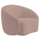 Kit 02 Poltronas Orgânica Luxo Recepção Amore Linho - Doce So