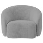 Kit 02 Poltronas Orgânica Luxo Recepção Amore Linho - Doce So