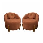 Kit 02 Poltronas Orgânicas Curvas Amsterdã Boucle - Montanari