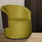 Kit 02 Poltronas Orgânico Design Confortável Beatriz Tecido V