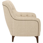 Kit 02 Poltronas Para Sala De Estar Com Tachas Base Fixa Blen