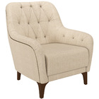 Kit 02 Poltronas Para Sala De Estar Com Tachas Base Fixa Blen