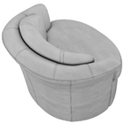 Kit 02 Poltronas Para Sala De Estar Decorativa Base Fixa Luzo