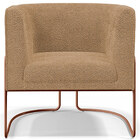 Kit 02 Poltronas Para Sala De Estar Decorativa Fixa Base Aço