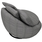 Kit 02 Poltronas Para Sala De Estar Decorativa Giratória Kira