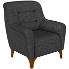 Kit 02 Poltronas Para Sala De Estar Decorativas Base Fixa Pil