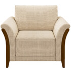 Kit 02 Poltronas Para Sala De Estar Decorativas Base Fixa Ste