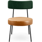 Kit 02 Poltronas Para Sala De Estar Londres L02 Facto Verde M