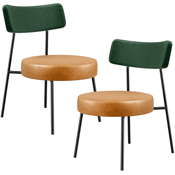 Kit 02 Poltronas Para Sala De Estar Londres L02 Facto Verde M