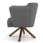 Kit 02 Poltronas Sabrina Base Giromad Giratória B-317 Veludo