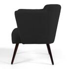 Kit 02 Poltronas Sabrina Pés Palito B-300 Veludo Preto