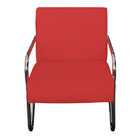 Kit 02 Poltronas Sara Pés Cromados Corano - Doce Sonho Móveis