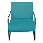 Kit 02 Poltronas Sara Pés Cromados Suede - Amarena Móveis - A