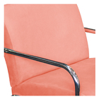 Kit 02 Poltronas Sara Pés Cromados Suede - Amarena Móveis - C