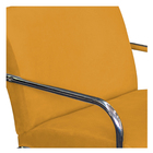 Kit 02 Poltronas Sara Pés Cromados Suede - Amarena Móveis - M