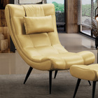 Kit 02 Poltronas Sher Facto Dourado Pés Palito De Ferro - D'r