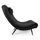 Kit 02 Poltronas Sher Suede Pés Palito De Ferro D03 - D'rossi