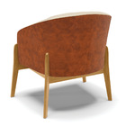 Kit 02 Poltronas Stella Corano Nozes Com Veludo Luxo Off Whit