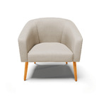 Kit 02 Poltronas Stella Veludo Prata Luxo A130 Pés Palito Cas