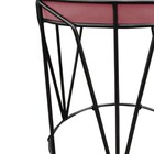 Kit 02 Puff Babu Suede Base Preto - Rose