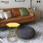 Kit 02 Puff Banqueta Louis Industrial Para Penteadeira Sala H