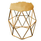 Kit 02 Puff Banqueta Luna Aramado Hexágono Para Penteadeira S