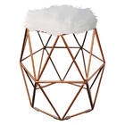 Kit 02 Puff Banqueta Luna Aramado Hexágono Para Penteadeira S