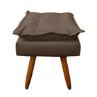 Kit 02 Puff Opala Para Sala E Quarto Suede Escolha Sua Cor -