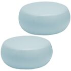 Kit 02 Puffs Banqueta Decorativa Para Sala De Estar Golf D02