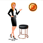 Kit 02 Puffs Dara Corino Base Industrial Cobre - D'rossi - Pr