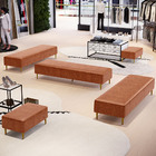 Kit 02 Puffs Decorativo Sala De Estar Bali W01 Pés Palito 170