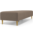 Kit 02 Puffs Decorativo Sala De Estar Bali W01 Pés Palito 190