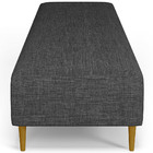 Kit 02 Puffs Decorativo Sala De Estar Bali W01 Pés Palito 190