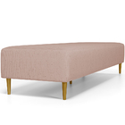 Kit 02 Puffs Decorativo Sala De Estar Bali W01 Pés Palito 190