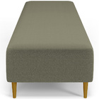 Kit 02 Puffs Decorativo Sala De Estar Bali W01 Pés Palito 190