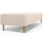 Kit 02 Puffs Decorativo Sala De Estar Bali W01 Pés Palito 190