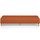 Kit 02 Puffs Decorativo Sala De Estar Bali W01 Pés Palito 210