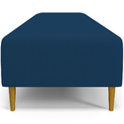 Kit 02 Puffs Decorativo Sala De Estar Bali W01 Pés Palito 210