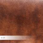 Kit 02 Puffs Decorativo Sala De Estar Blois Pvc Marrom G15 -