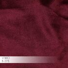 Kit 02 Puffs Decorativo Sala De Estar Blois Veludo Vinho - Gr