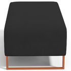 Kit 02 Puffs Decorativo Sala De Estar Cléo 90cm W01 Base Ferr