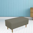 Kit 02 Puffs Decorativo Sala De Estar Cléo W01 Pés Palito 90