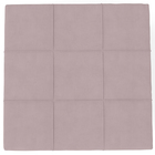 Kit 02 Puffs Decorativos Para Sala De Estar Quadrado Milano 9